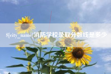 温州消防学校录取分数线是多少