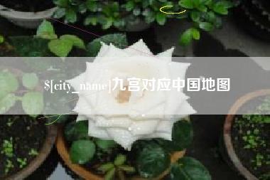 温州九宫对应中国地图