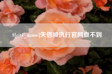温州失信被执行官网查不到