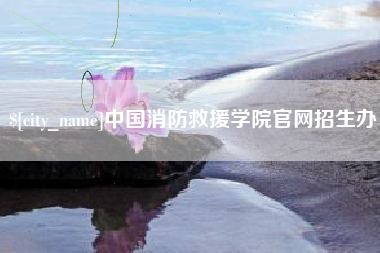 温州中国消防救援学院官网招生办