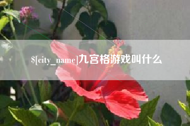 温州九宫格游戏叫什么