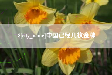 温州中国已经几枚金牌
