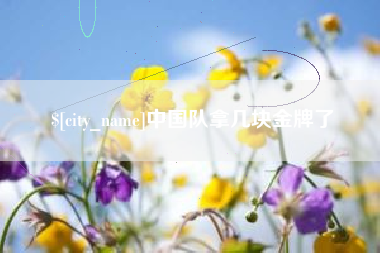 温州中国队拿几块金牌了