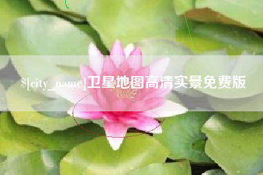 温州卫星地图高清实景免费版