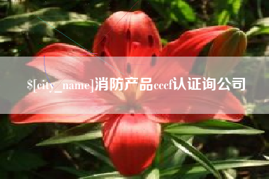 温州消防产品cccf认证询公司