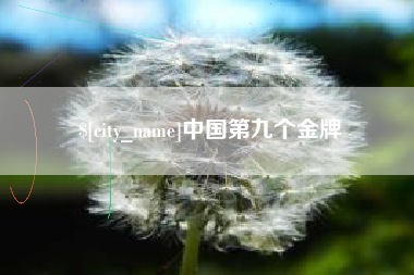 温州中国第九个金牌