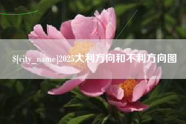 温州2025大利方向和不利方向图