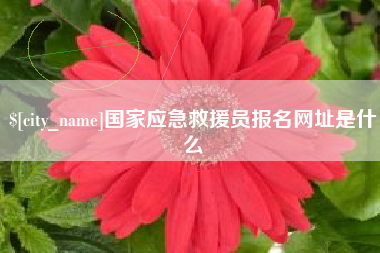 温州国家应急救援员报名网址是什么